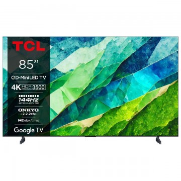 TCL Smart Τηλεόραση 85" 4K UHD Mini LED 85C855 HDR (2024)